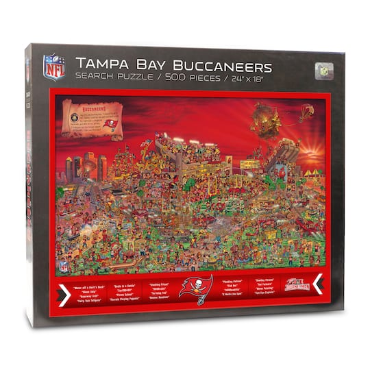 Joe Journeyman NFL 500 Piece Jigsaw Puzzle By Youthefan in Tampa Bay Buccaneers | 18" x 24" | Michaels®